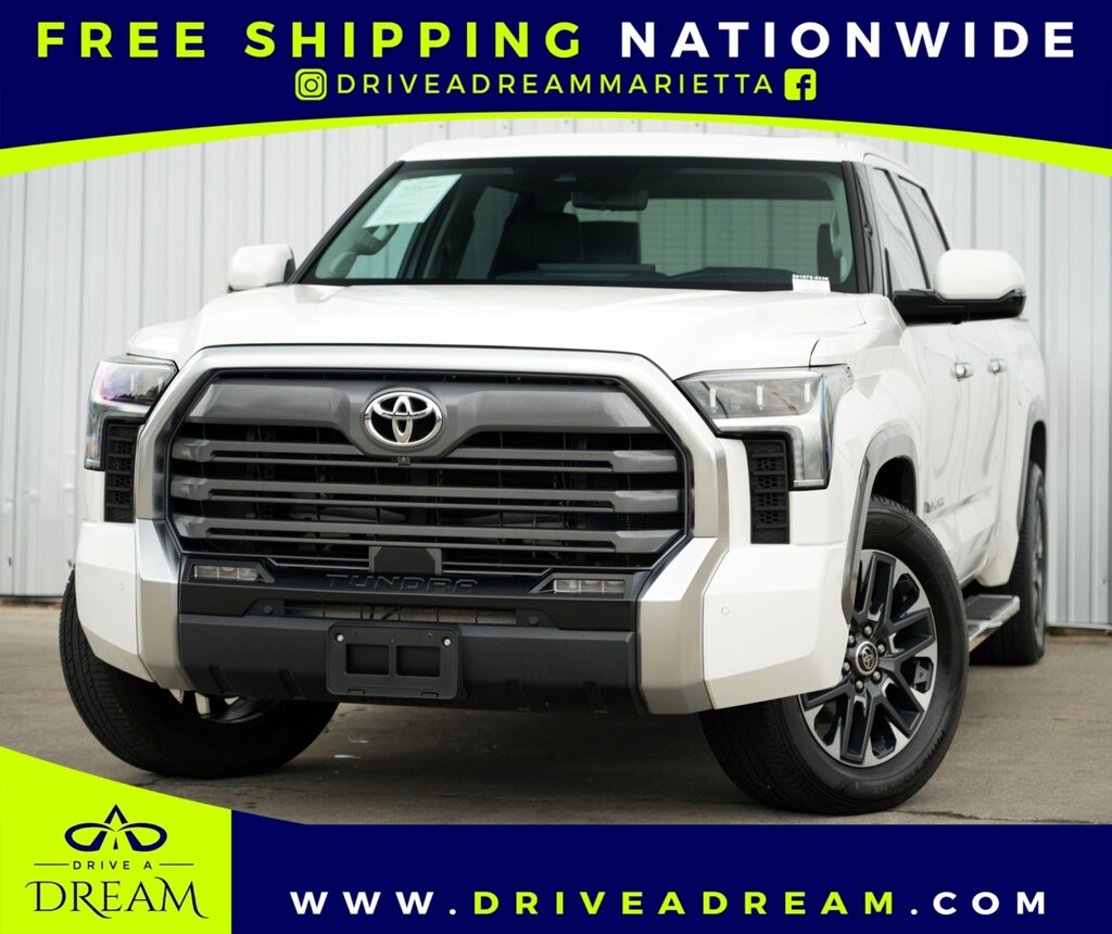 Used 2022 Toyota Tundra 2WD Limited w/ Premium Package Truck CrewMax