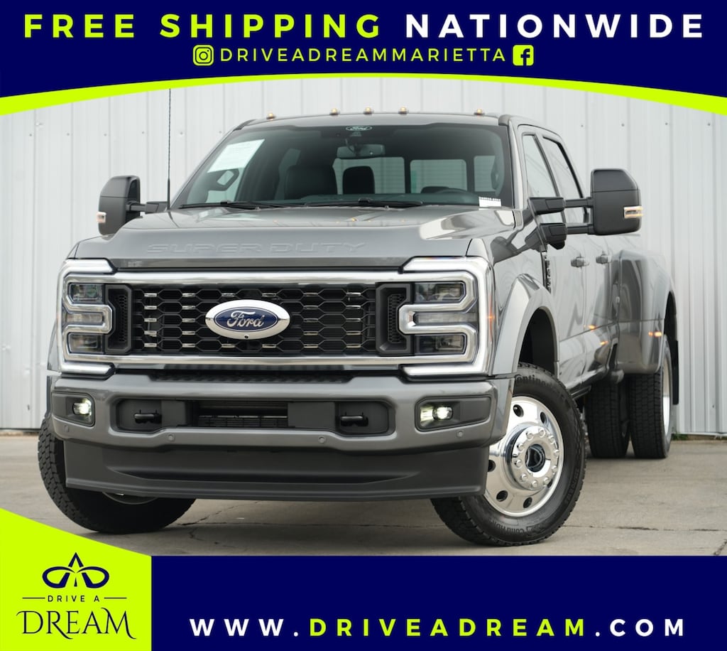 Used 2025 Ford Super Duty F-450 DRW Platinum w/ FX4 Off-Road Package Truck Crew Cab