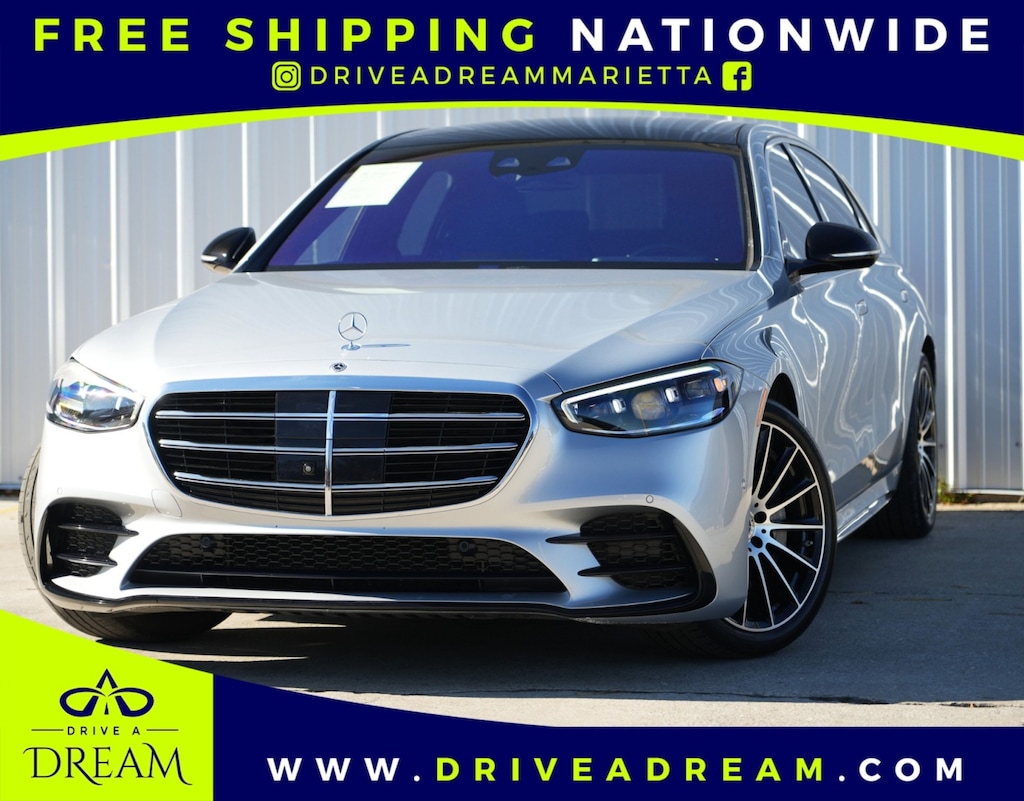 Used 2022 Mercedes-Benz S-Class S 500 w/ AMG Line & Night Packages Sedan