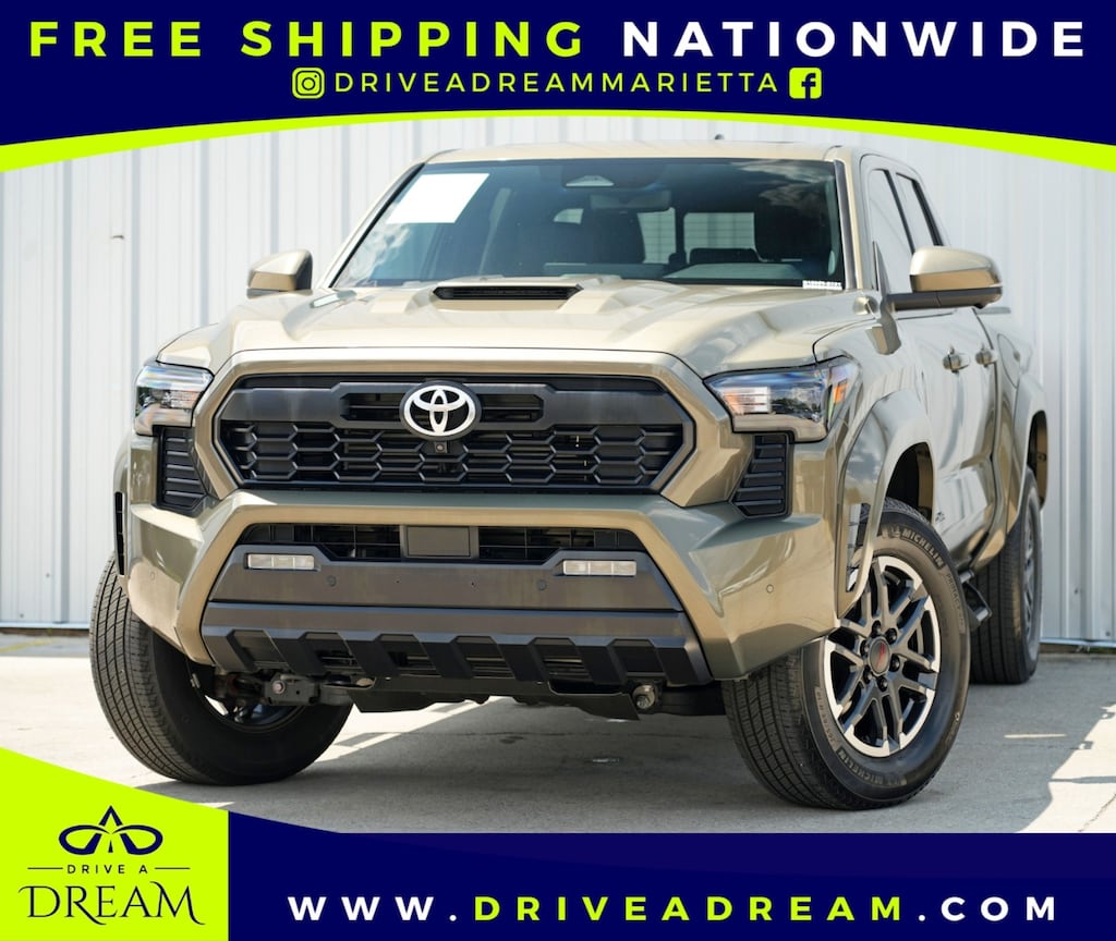 Used 2024 Toyota Tacoma 4WD TRD Sport w/ Premium Package Truck Double Cab