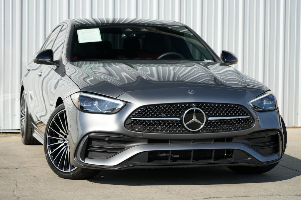 Used 2024 Mercedes-Benz C-Class C 300 w/ Driver Assist, AMG Line & Night Packages Sedan
