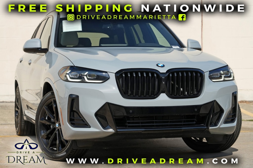 Used 2023 BMW X3 sDrive30i w/ M Sport, Premium & Parking Assist Pac SUV
