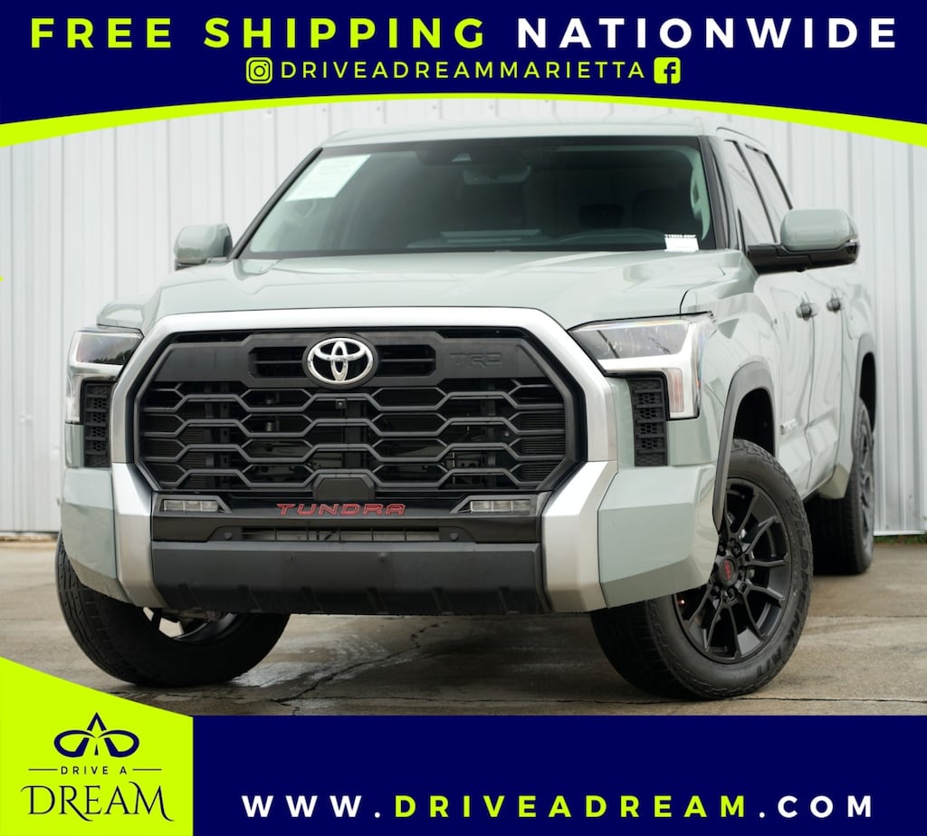 Used 2023 Toyota Tundra 4WD Limited w/ TRD Off Road Package Truck CrewMax