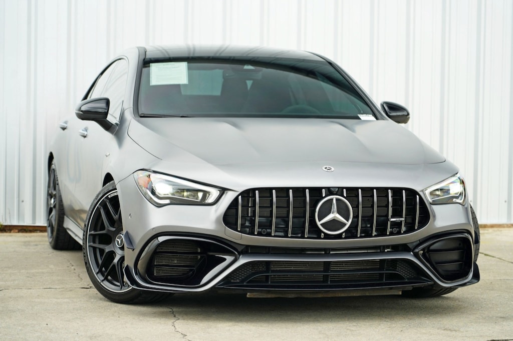 Used 2021 Mercedes-Benz CLA AMG CLA 45 w/ AMG Night & Parking Assistance Packa Coupe
