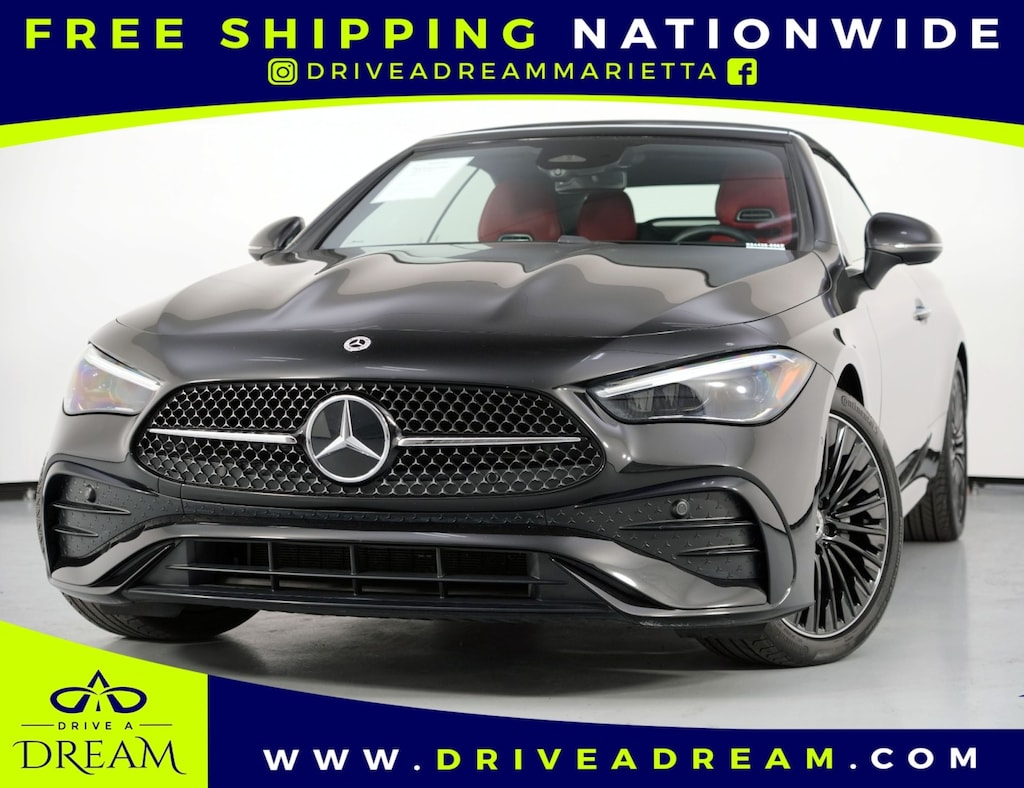 Used 2024 Mercedes-Benz CLE CLE 300 w/ Amg Line & Night Packages Convertible