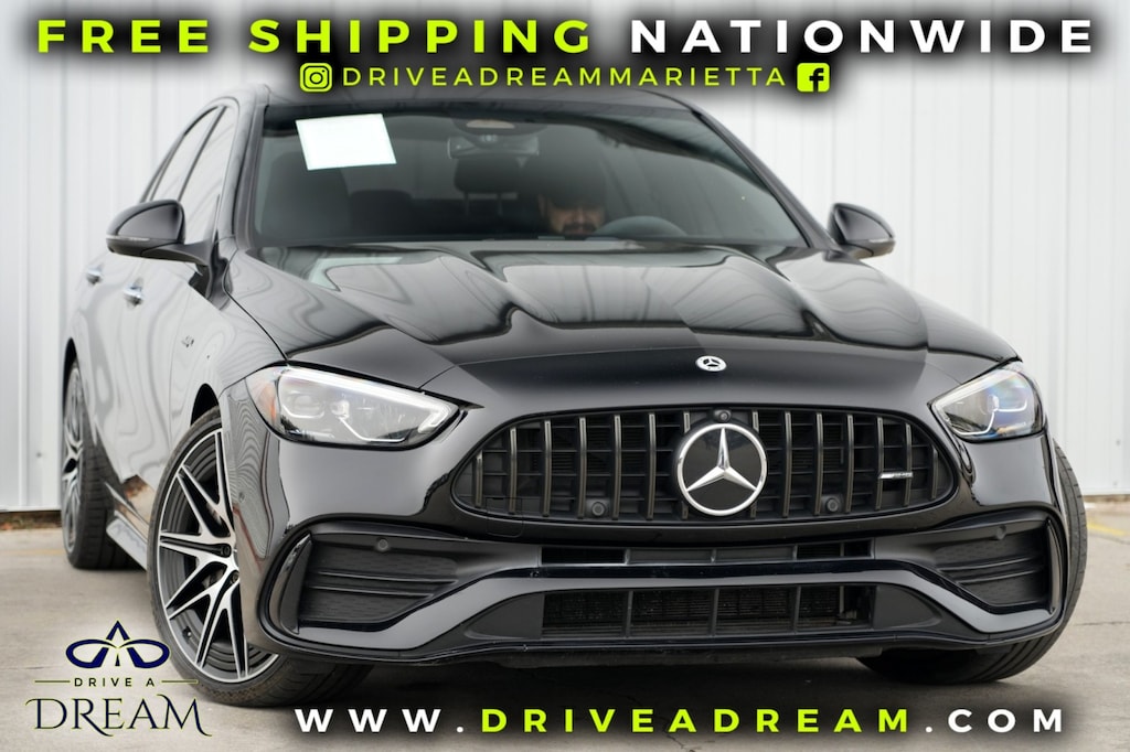 Used 2023 Mercedes-Benz C-Class AMG C 43 W/ Night Package Sedan