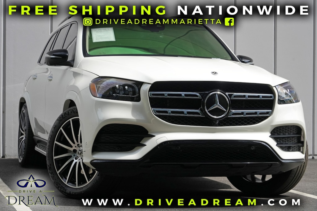 Used 2022 Mercedes-Benz GLS GLS 450 w/ AMG Line, Driver Assist & Night Package SUV