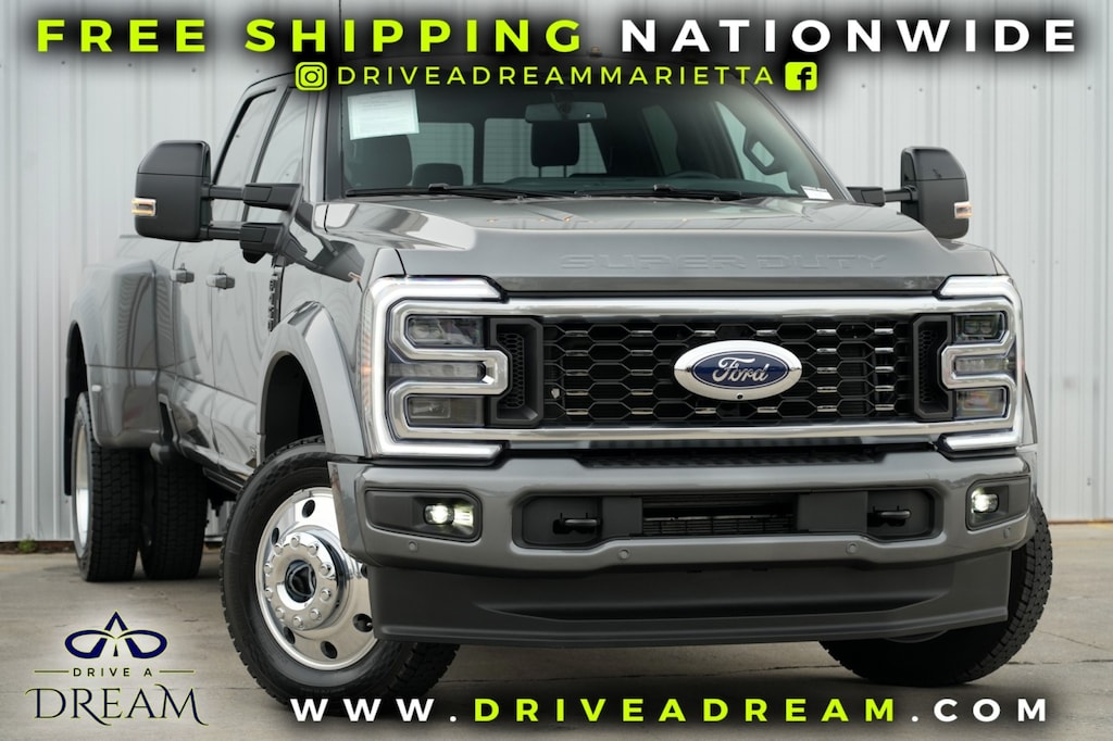 Used 2025 Ford Super Duty F-450 DRW Platinum w/ FX4 Off-Road Package Truck Crew Cab