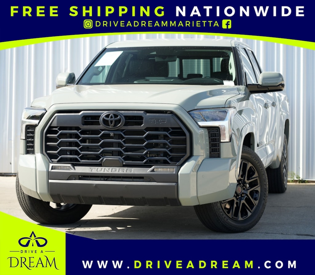 Used 2022 Toyota Tundra 4WD SR5 w/ Advanced Tech & TRD Sport Premium Packages Truck Double Cab
