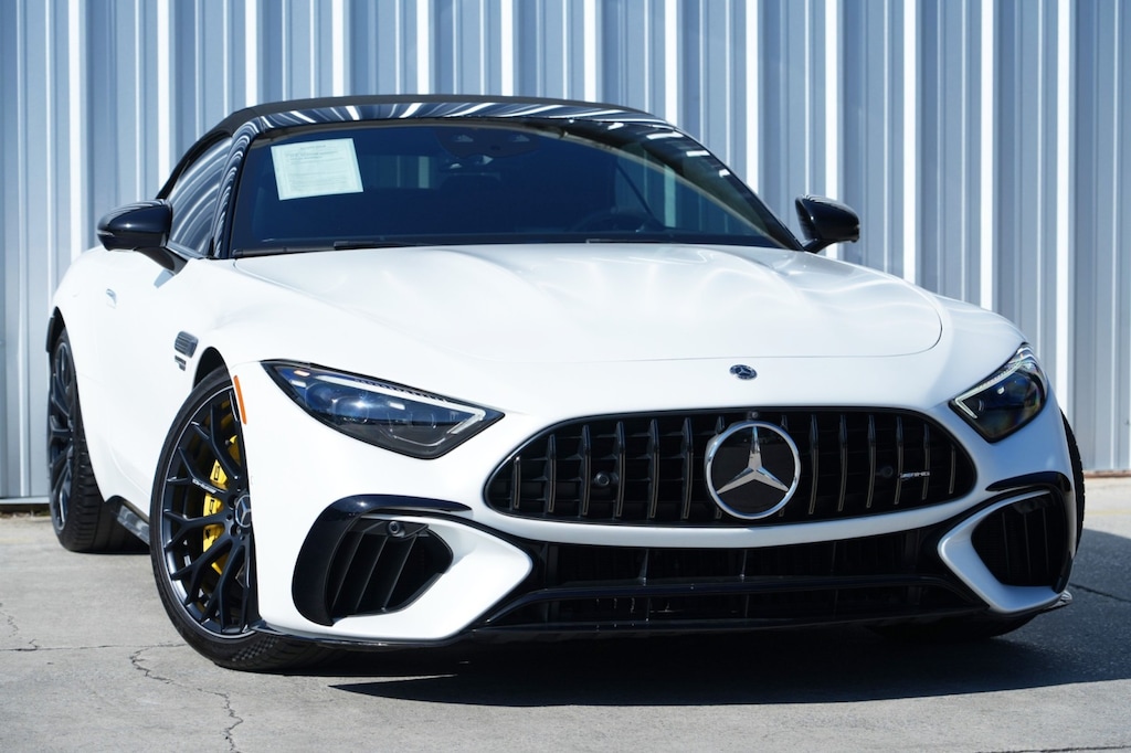 Used 2022 Mercedes-Benz SL AMG SL 63 w/ Performance, Driver Assist & AMG Nigh Convertible