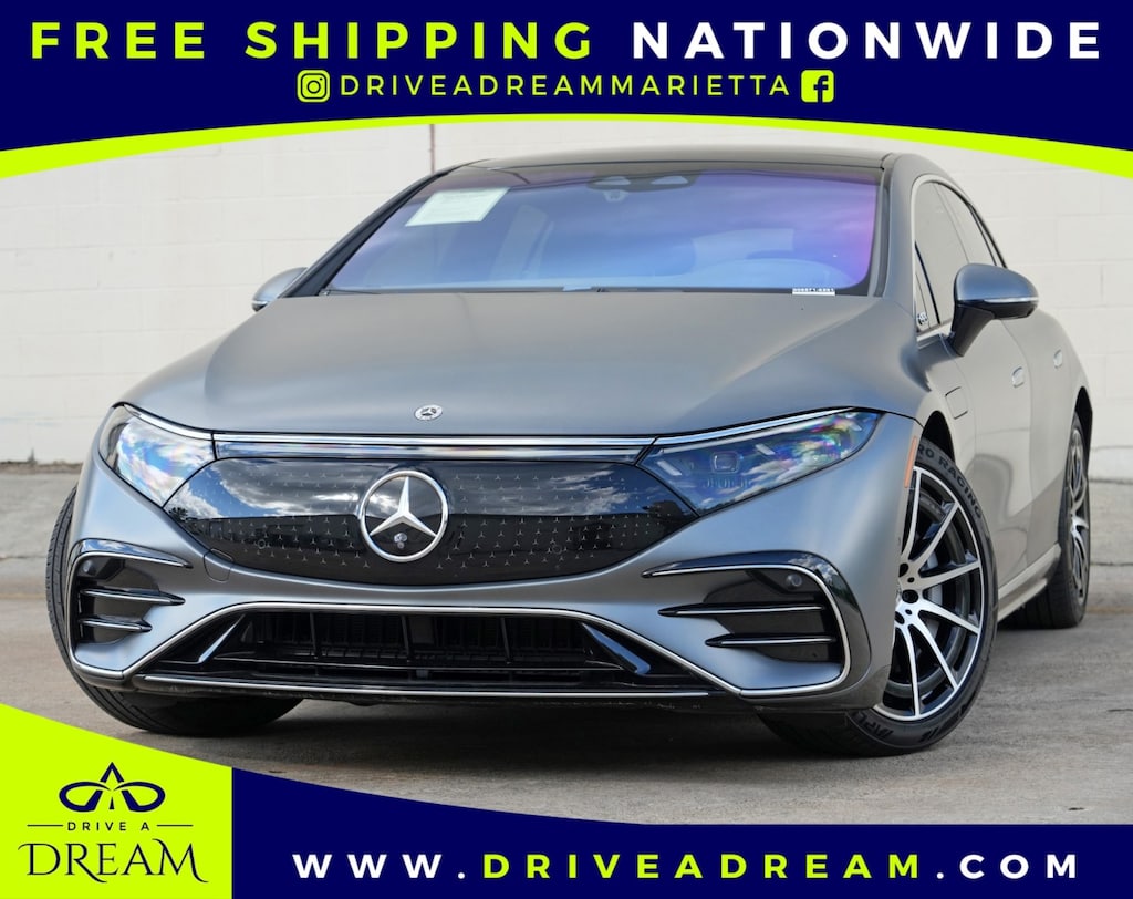 Used 2022 Mercedes-Benz EQS EQS 580 w/ AMG Line Package Sedan