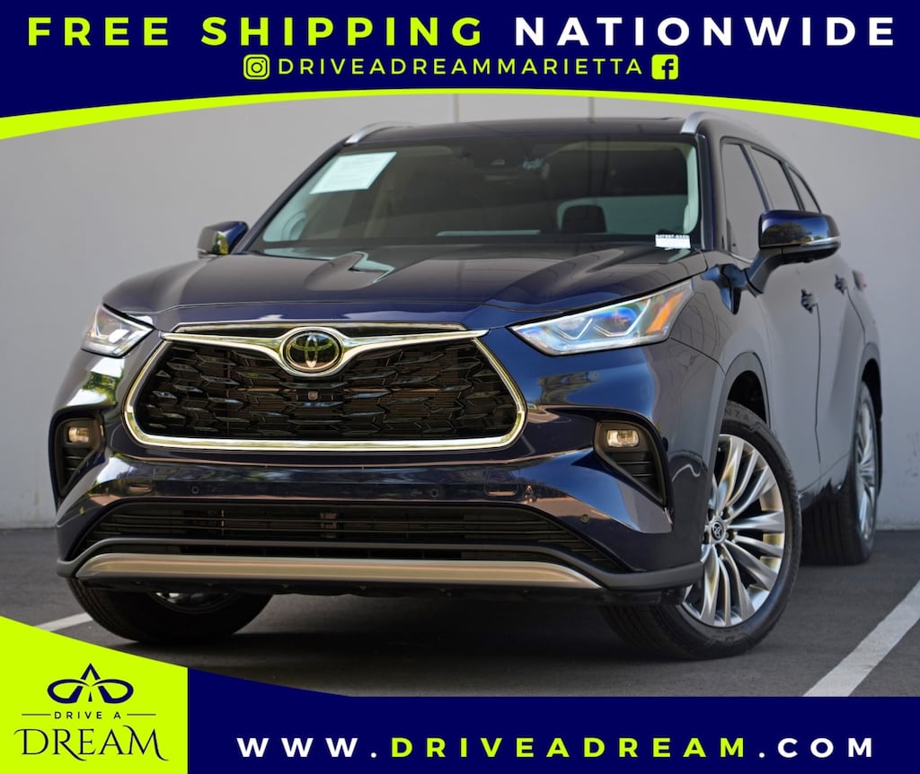 Used 2025 Toyota Highlander Hybrid Platinum SUV