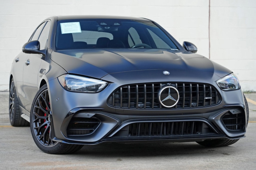 Used 2024 Mercedes-Benz C-Class AMG C 63 S E Performance w/ AMG Night & Driver Ass Sedan