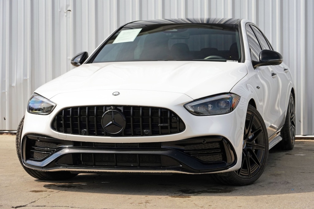 Used 2024 Mercedes-Benz C-Class AMG C 43 w/ AMG Night & Pinnacle Trim Packages Sedan