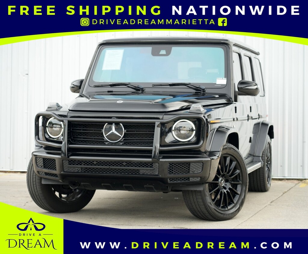 Used 2020 Mercedes-Benz G-Class G 550 w/ AMG Line & Night Packages SUV