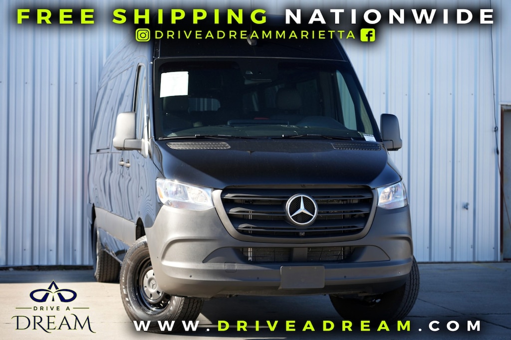 Used 2024 Mercedes-Benz Sprinter Passenger Van w/ Premium & Driver Convenience Packages Van