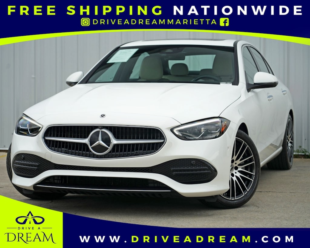Used 2023 Mercedes-Benz C-Class C 300 w/ Exclusive Trim Package Sedan