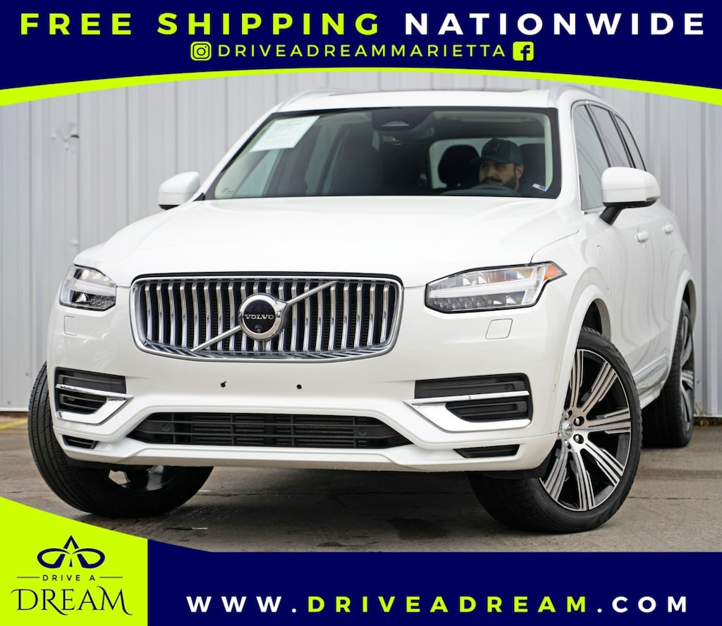 Used 2024 Volvo XC90 Recharge Plug-In Hybrid Plus Bright Theme w/ Protection Package SUV