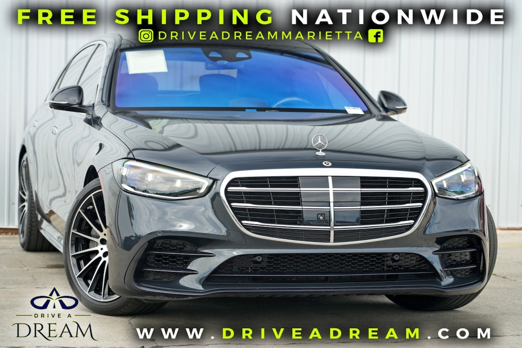 Used 2021 Mercedes-Benz S-Class S 580 w/ AMG Line & Night Packages Sedan