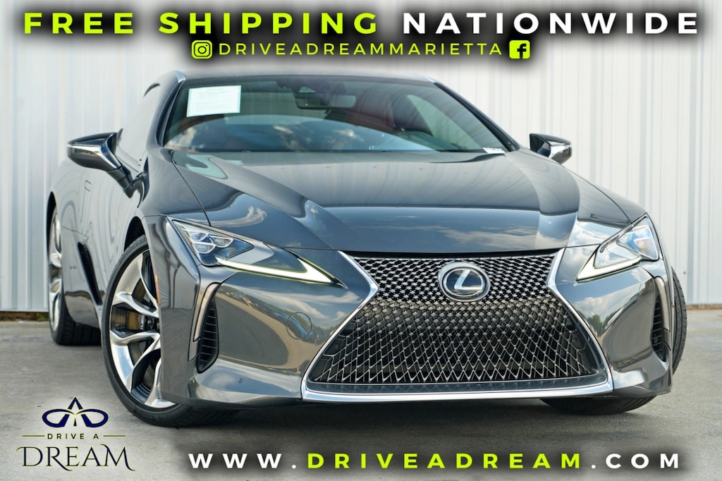 Used 2018 Lexus LC LC 500 w/ Performance & Convenience Packages Coupe