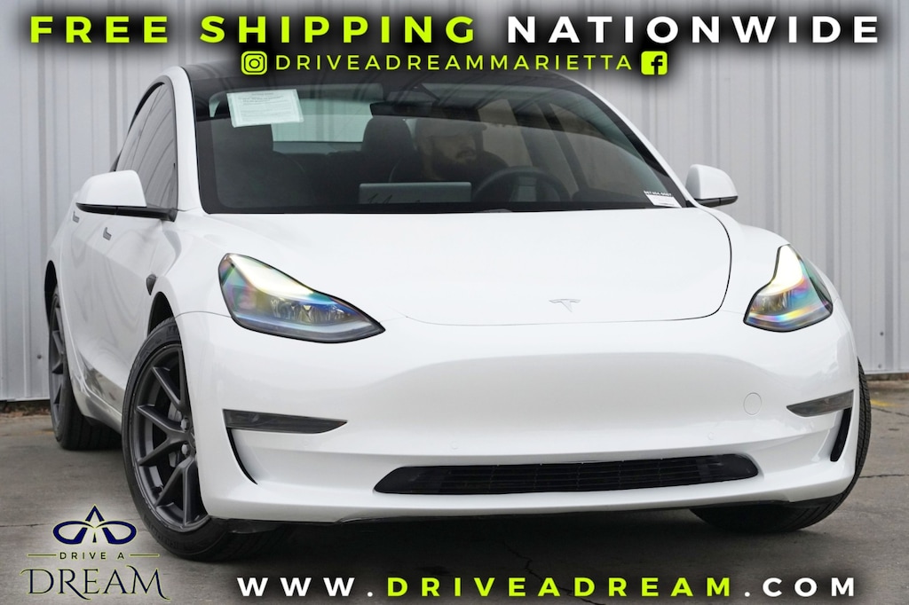 Used 2021 Tesla Model 3 Standard Range Plus Sedan