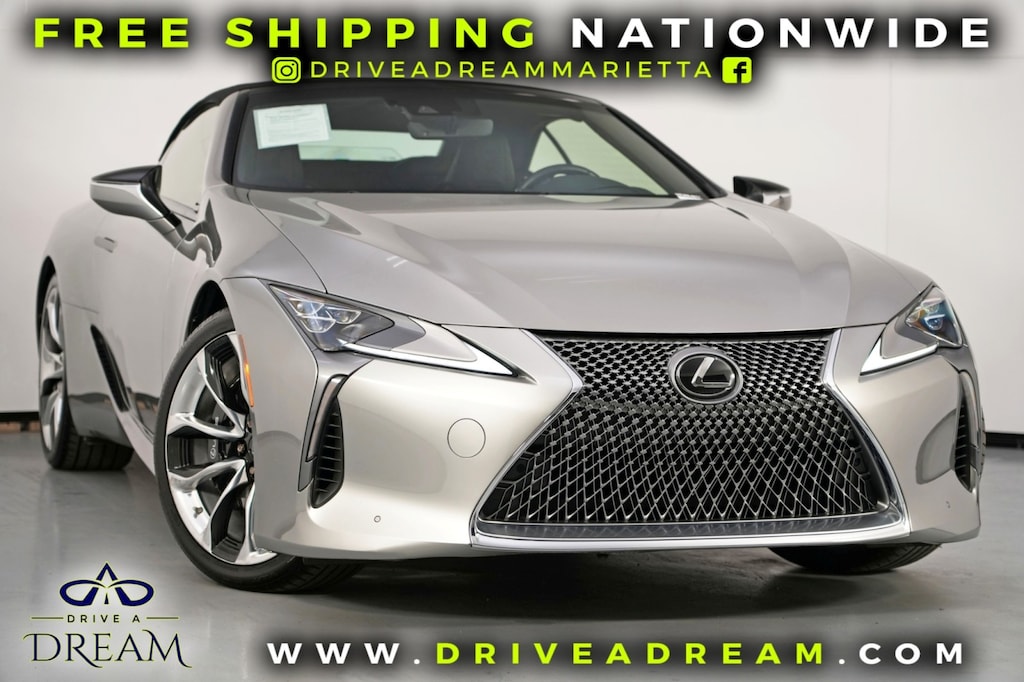 Used 2023 Lexus LC LC 500 w/ Touring Package Convertible