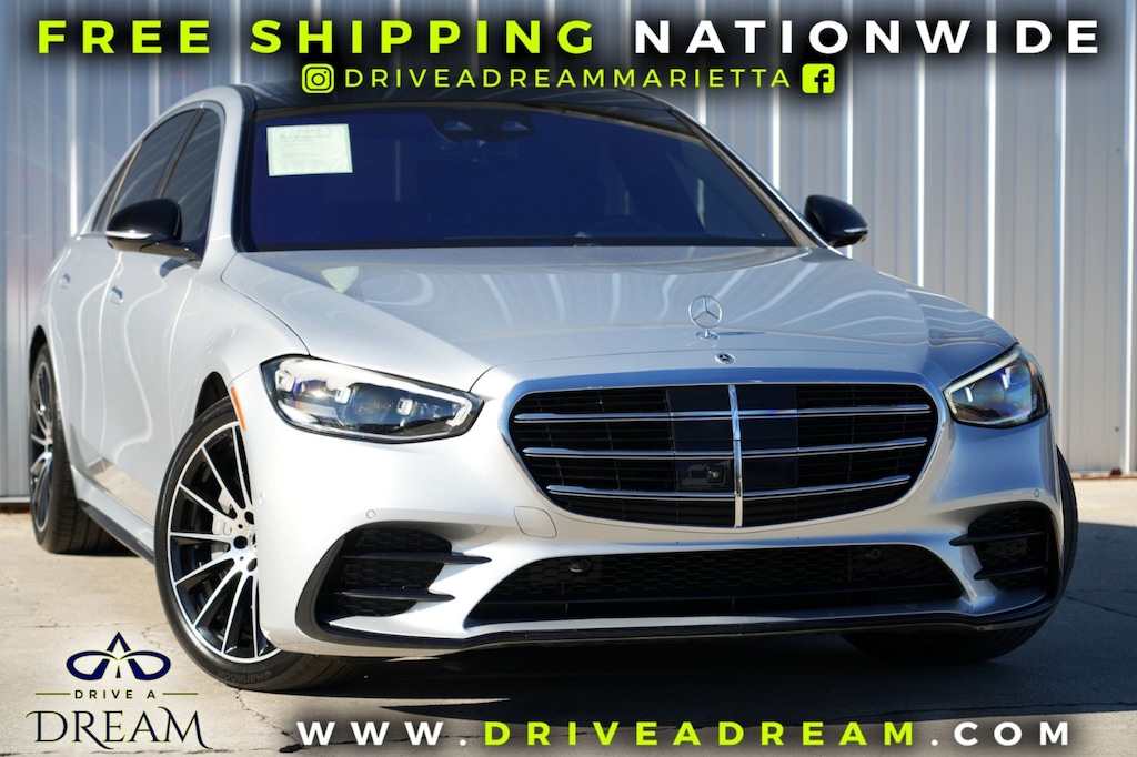Used 2022 Mercedes-Benz S-Class S 500 w/ AMG Line & Night Packages Sedan