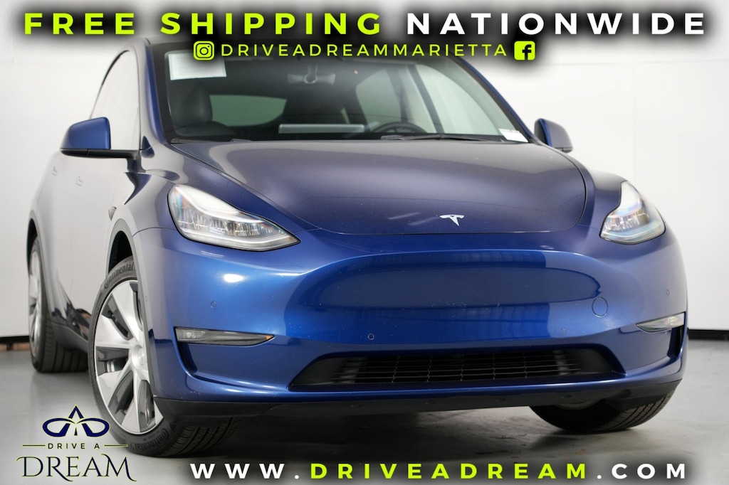 Used 2021 Tesla Model Y Long Range w/ 3rd Row Seating SUV