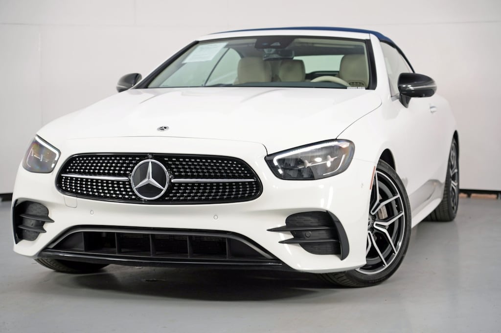Used 2023 Mercedes-Benz E-Class E 450 w/ AMG Line & Night Packages Convertible