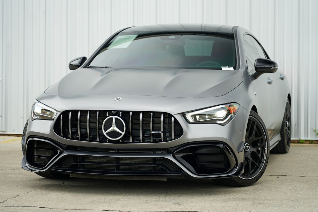 Used 2021 Mercedes-Benz CLA AMG CLA 45 w/ AMG Night & Parking Assistance Packa Coupe