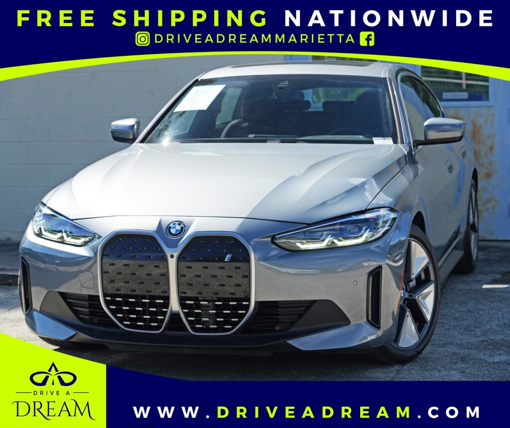Used 2023 BMW i4 eDrive40 w/ Premium & Parking Assist Packages Gran Coupe