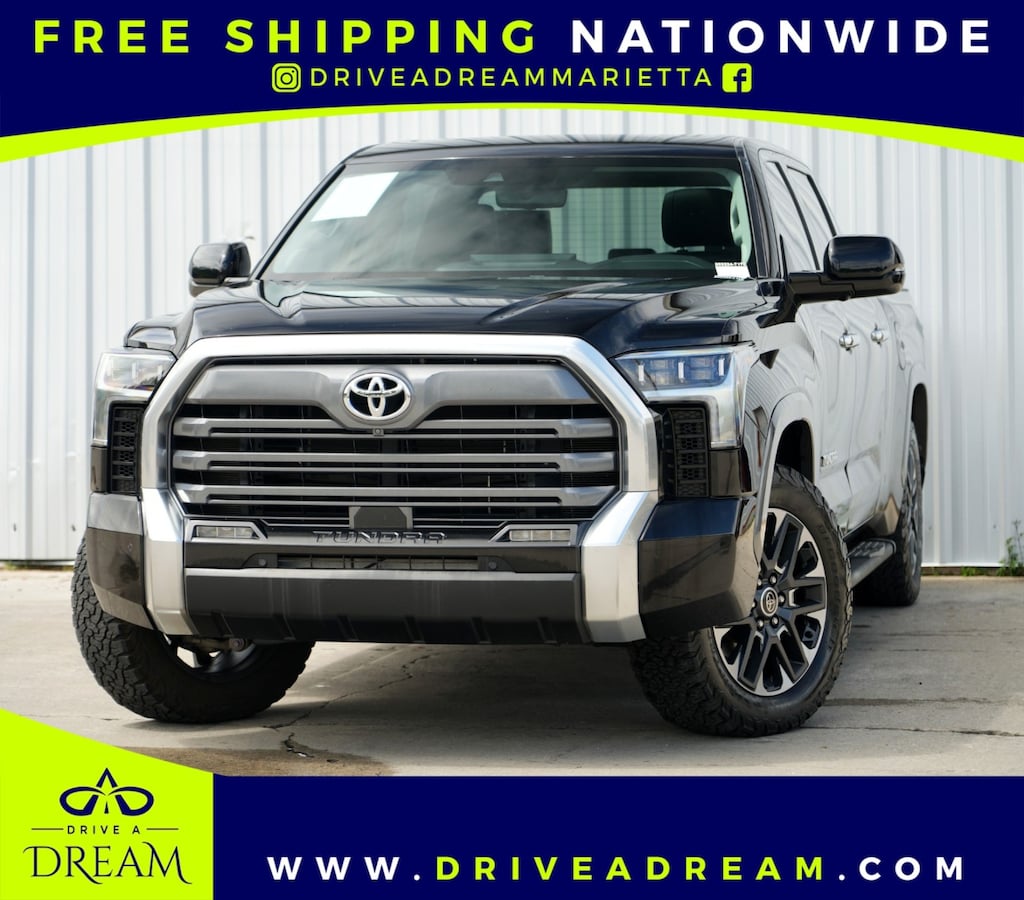 Used 2022 Toyota Tundra 4WD Limited w/ Premium Package Truck CrewMax