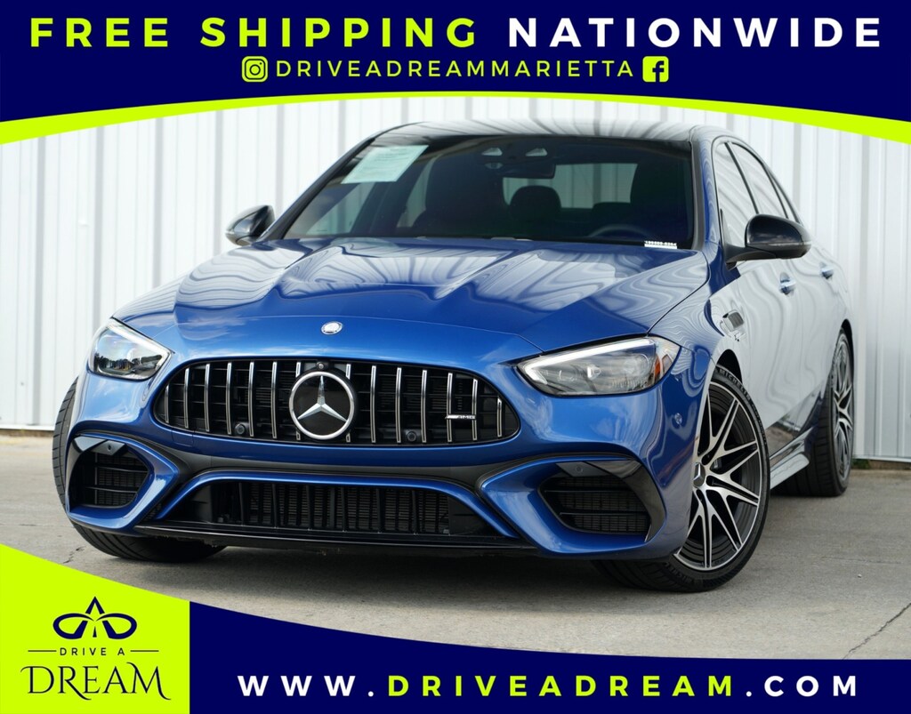 Used 2024 Mercedes-Benz C-Class AMG C 63 S E Performance w/ Driver Assist & AMG Ni Sedan