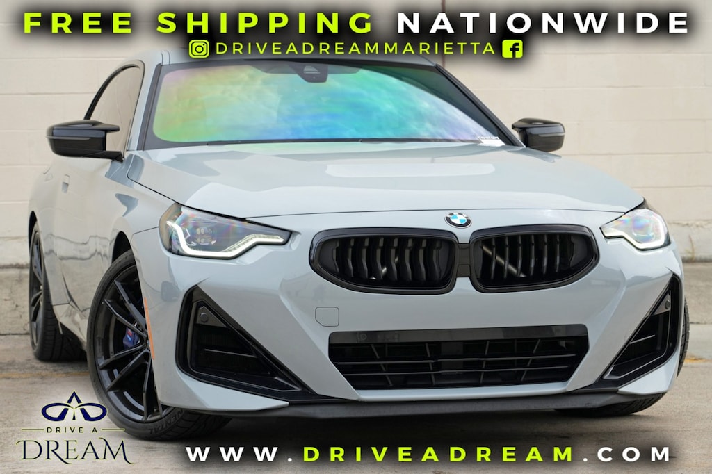 Used 2022 BMW 2 Series M240i xDrive w/ Premium & Shadowline Packages Coupe