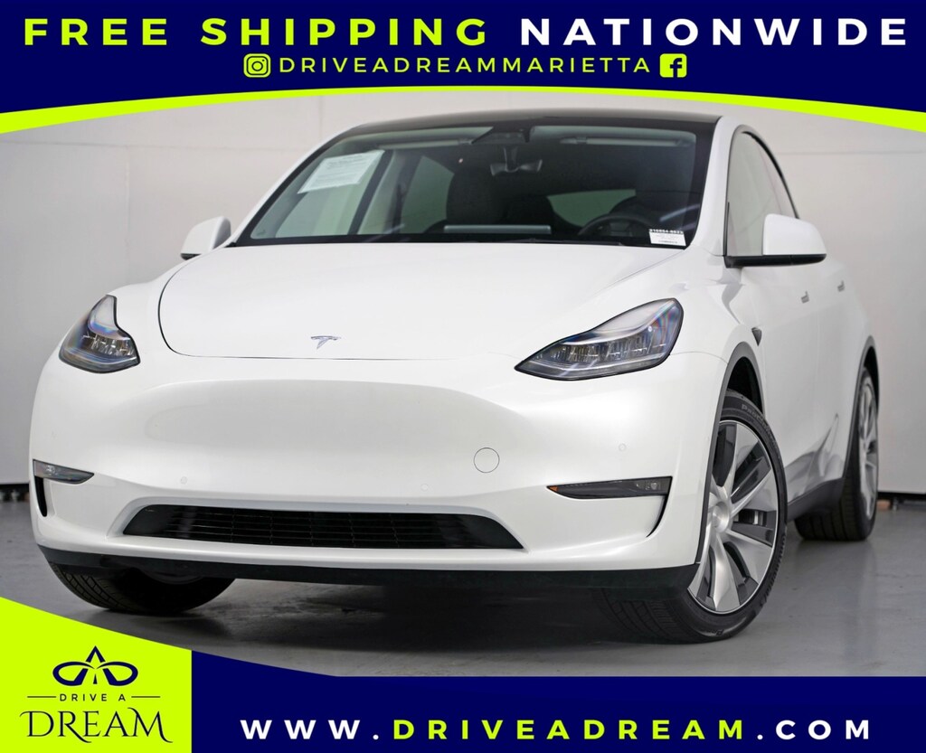 Used 2021 Tesla Model Y Long Range w/ 3rd Row Seating SUV