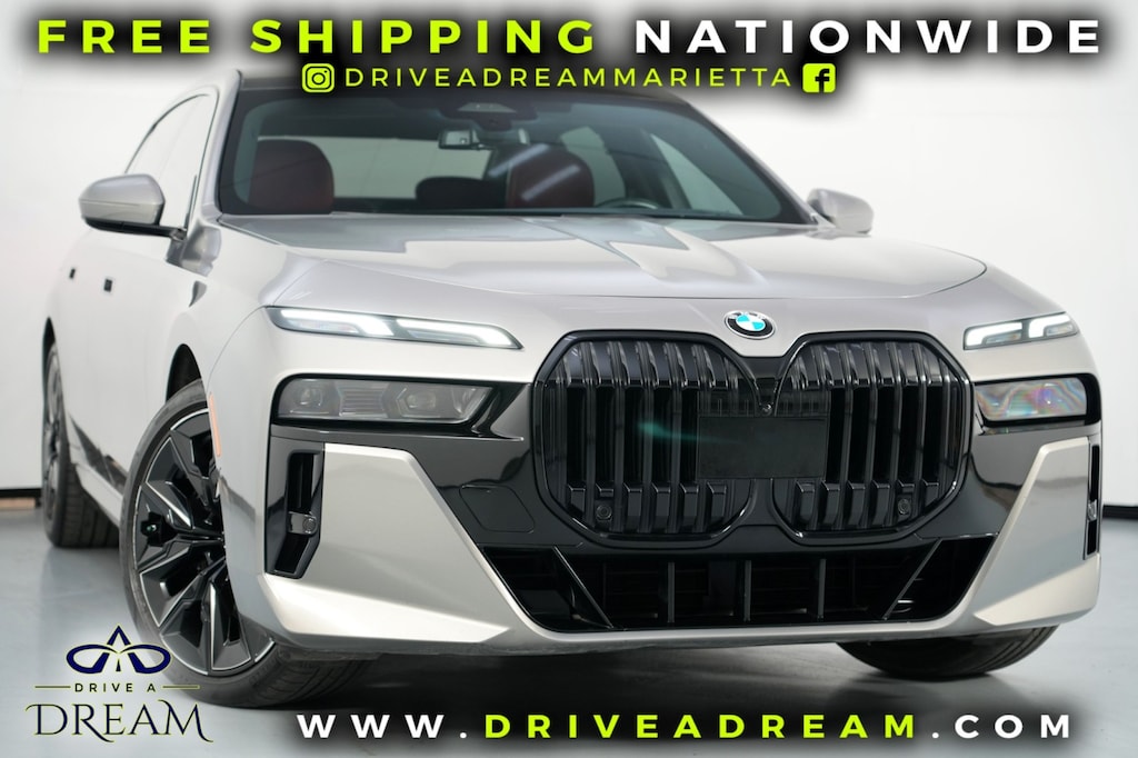Used 2023 BMW 7 Series 740i w/ M Sport & Parking Assist Packages Sedan