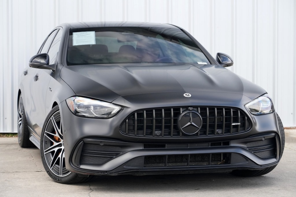 Used 2023 Mercedes-Benz C-Class AMG C 43 w/ AMG Night & Pinnacle Trim Packages Sedan