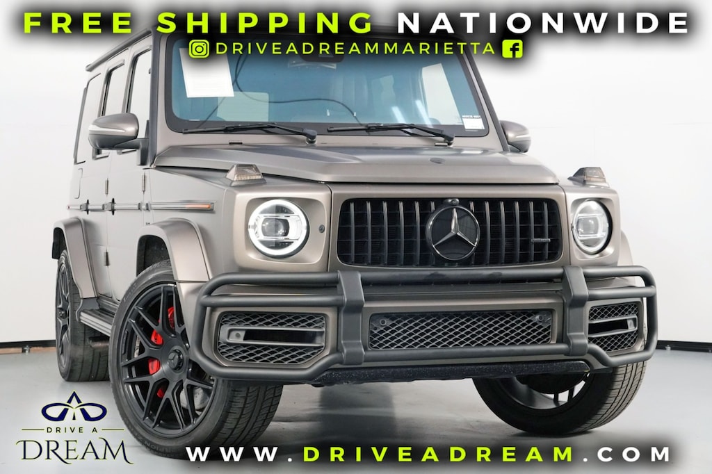 Used 2021 Mercedes-Benz G-Class AMG G 63 w/ Exclusive Interior Package SUV