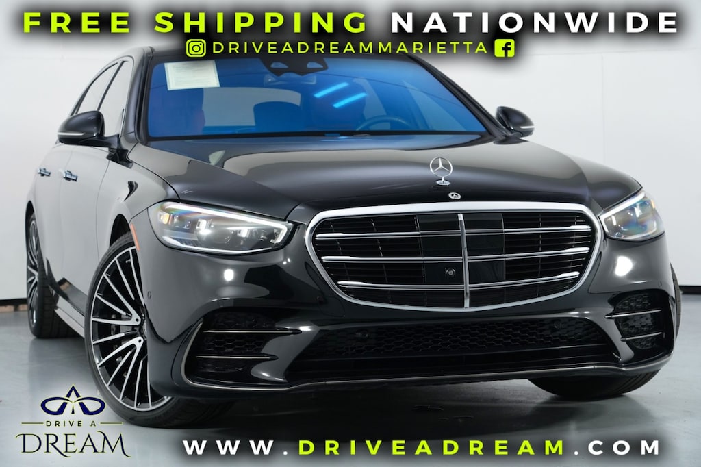 Used 2023 Mercedes-Benz S-Class S 580 w/ AMG Line & Night Packages Sedan