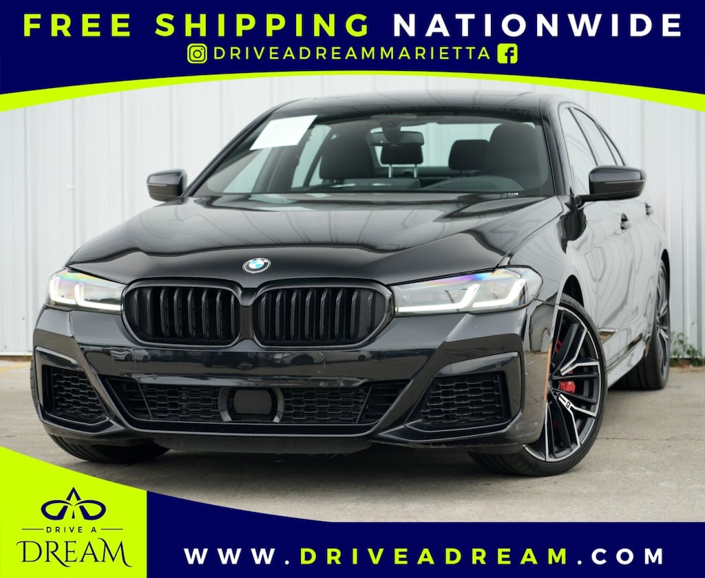 Used 2023 BMW 5 Series 540i w/ M Sport, Premium & Driving Assist Packages Sedan