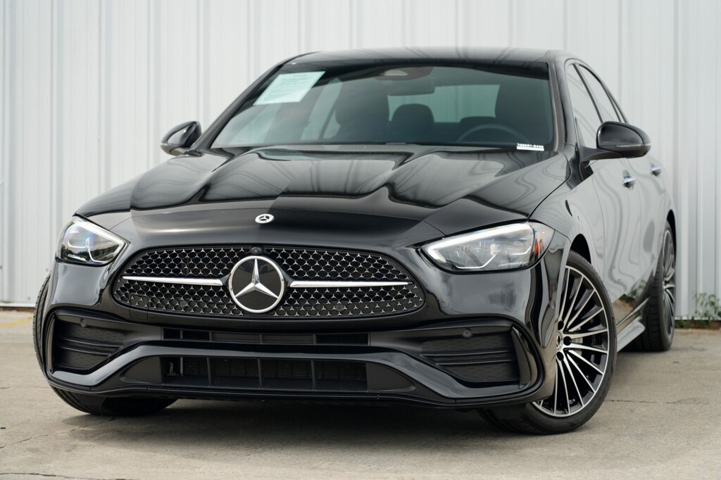 Used 2024 Mercedes-Benz C-Class C 300 w/ AMG Line & Night Packages Sedan