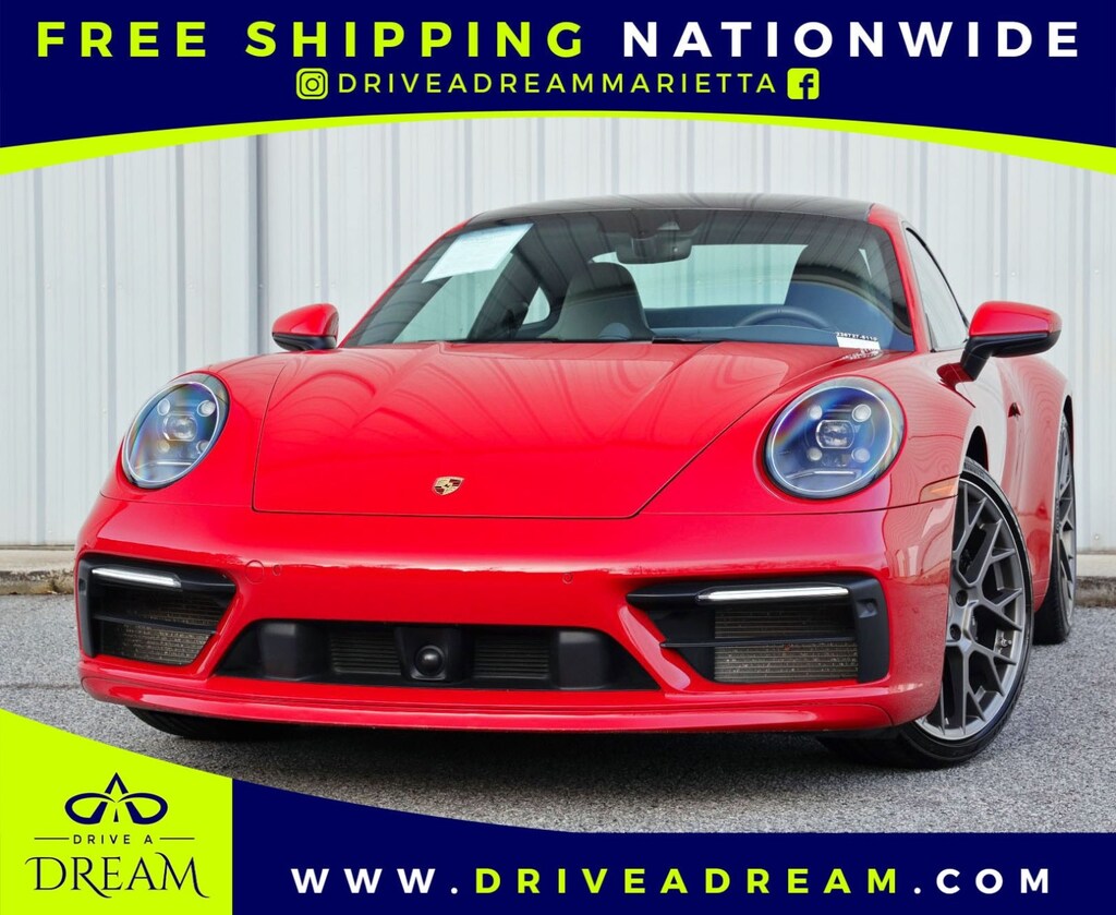 Used 2020 Porsche 911 Carrera S With Sport & Premium Pkgs Coupe