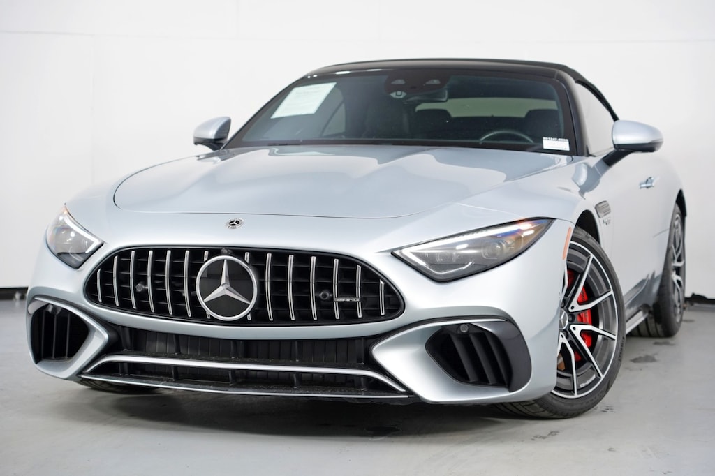 Used 2022 Mercedes-Benz SL AMG SL 55 w/ Driver Assist Package Convertible
