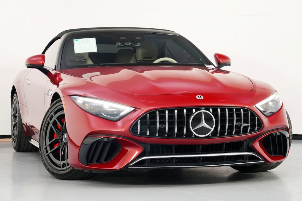 Used 2022 Mercedes-Benz SL AMG SL 55 w/ Driver Assist Packages Convertible