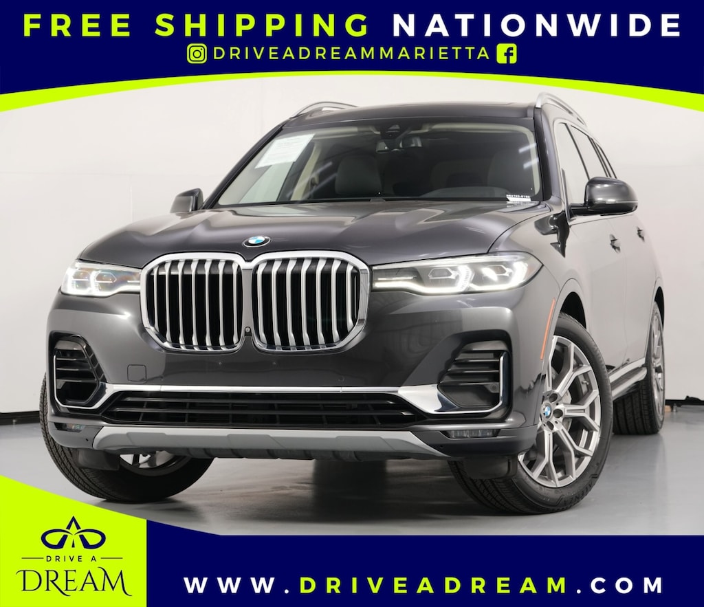 Used 2019 BMW X7 xDrive40i w/ Premium & Luxury Seating Packages SUV