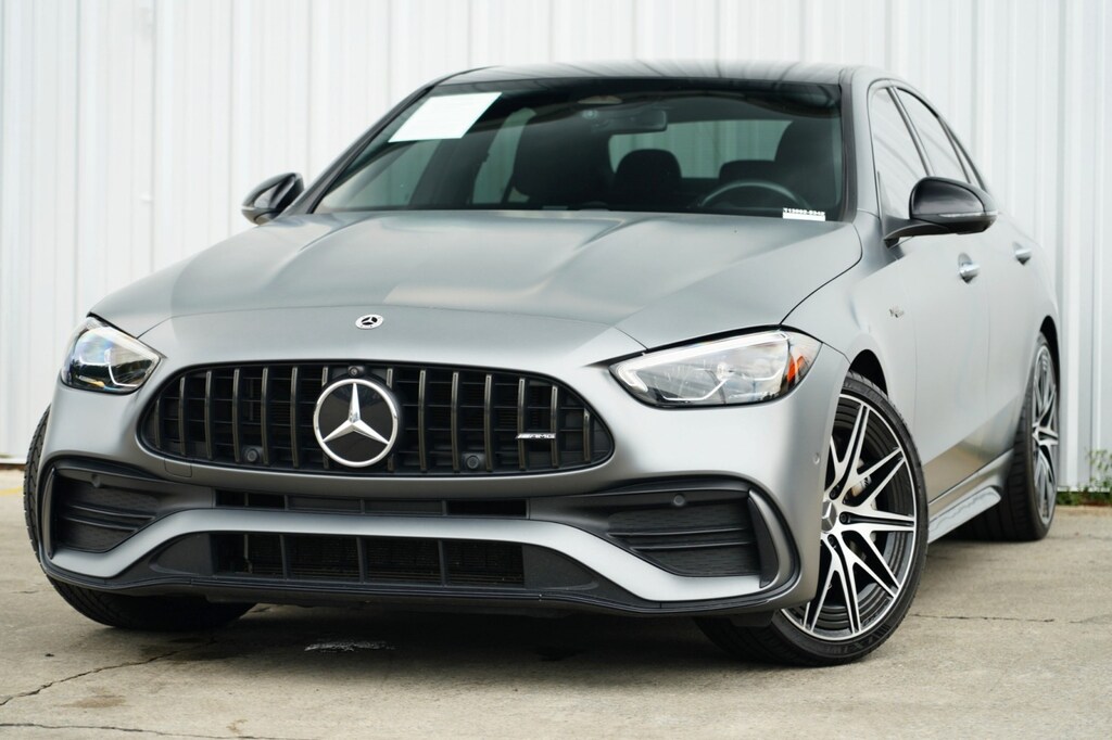 Used 2023 Mercedes-Benz C-Class AMG C 43 w/ AMG Night Packages Sedan