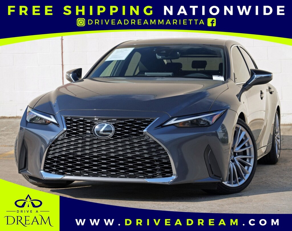 Used 2023 Lexus IS IS 300 w/ Premium & Navigation Packages Sedan