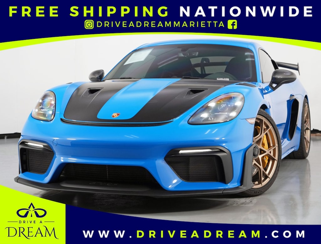 Used 2024 Porsche 718 Cayman GT4 RS w/ Weissach Package Coupe