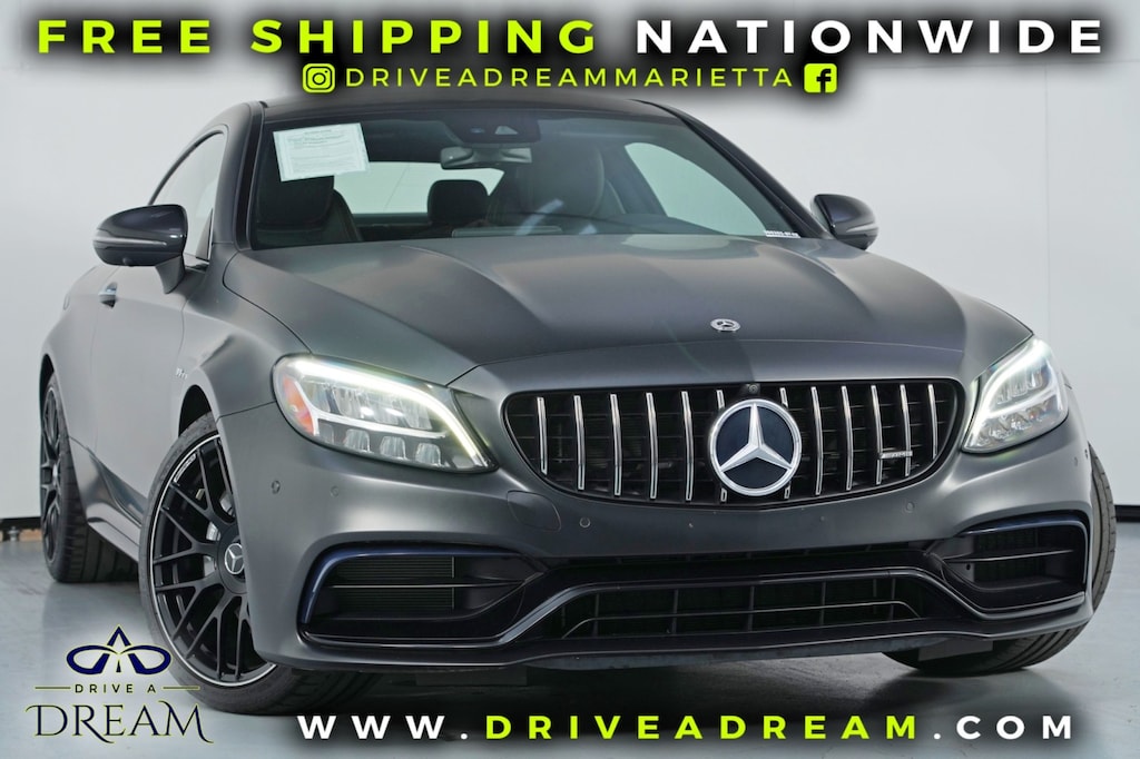 Used 2020 Mercedes-Benz C-Class AMG C 63 w/ AMG Night & Parking Assist Packages Coupe
