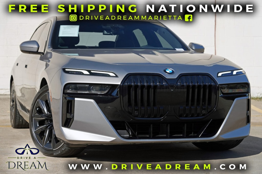 Used 2023 BMW 7 Series 740i w/ M Sport, Driving & Parking Assist Packages Sedan